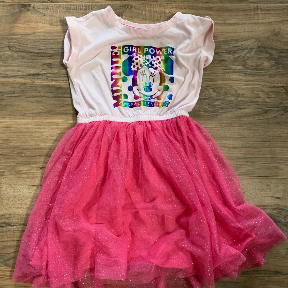 Girl’s Spotted Zebra Minnie Tutu Dress